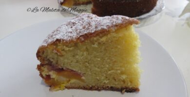 Bizcocho de nectarina