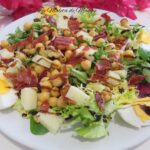 Ensalada de jamón y garbanzos