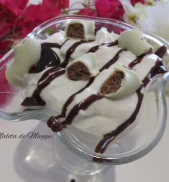 Helado de yogur y filipinas