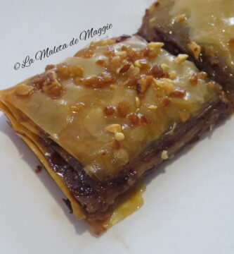 Baklava de nutella
