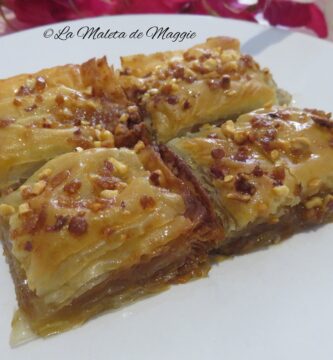 baklava de cacahuete