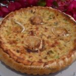 Quiche de puerro y queso