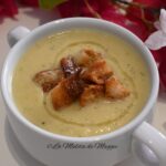 crema de calabacín y puerro