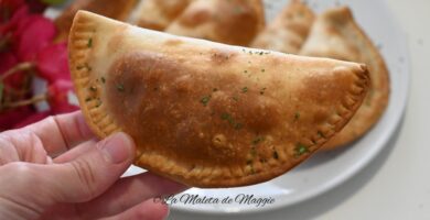 empanadillas de champiñones y queso