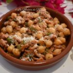 Garbanzos a la boloñesa