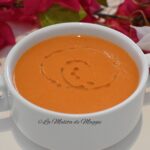 crema de garbanzos con pimientos