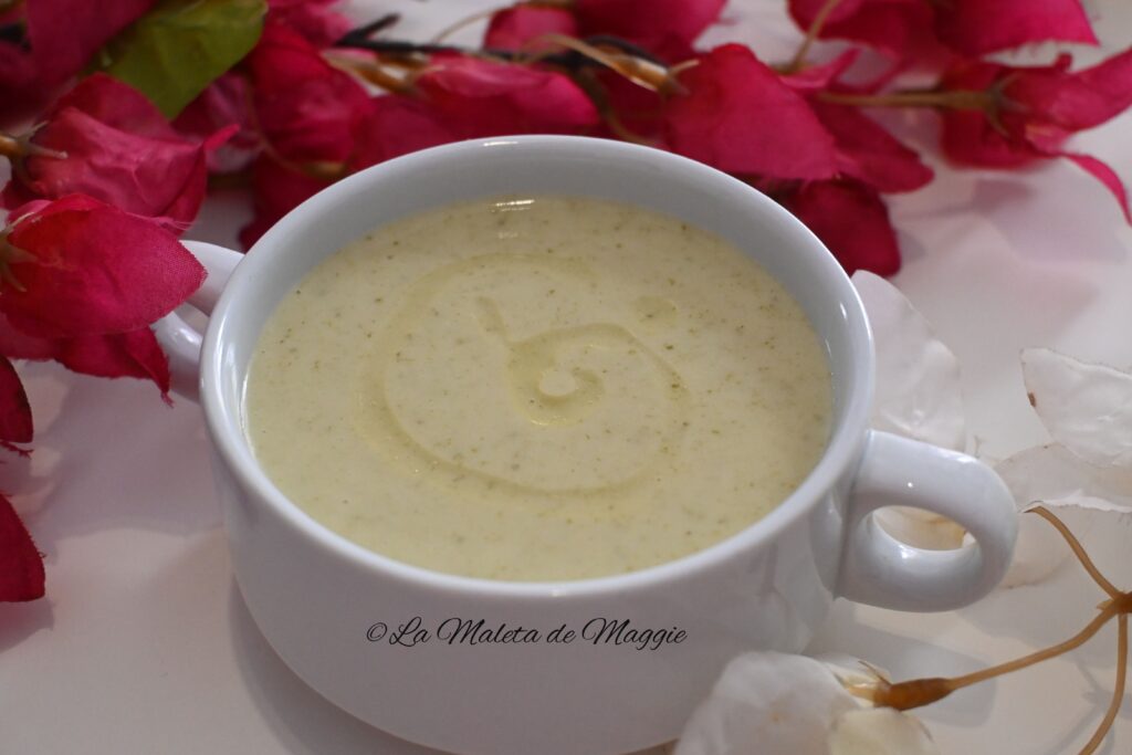 Crema de apio y puerro