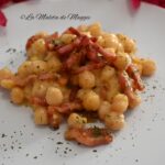 Garbanzos a la carbonara