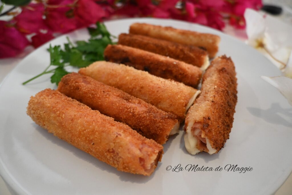 Flamenquines de jamón y queso