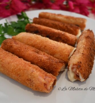 Flamenquines de jamón y queso